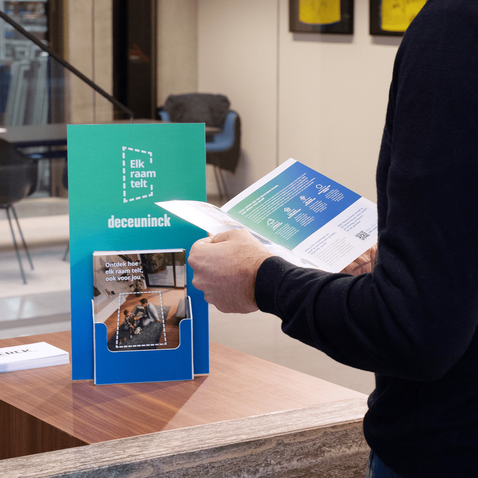 Every Window Matters campagne — point-of-sale displaymateriaal